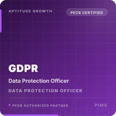 PECB Certified GDPR - Certified Data Protection Officer - Aptitude ...