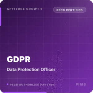 General Data Protection Regulation (GDPR)