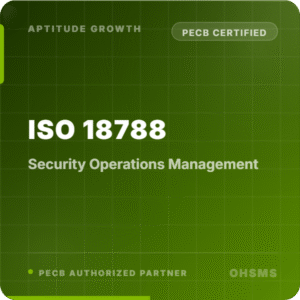 ISO 18788 Security Operations Management System