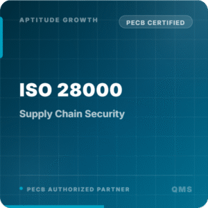 ISO 28000 Supply Chain Security Management System